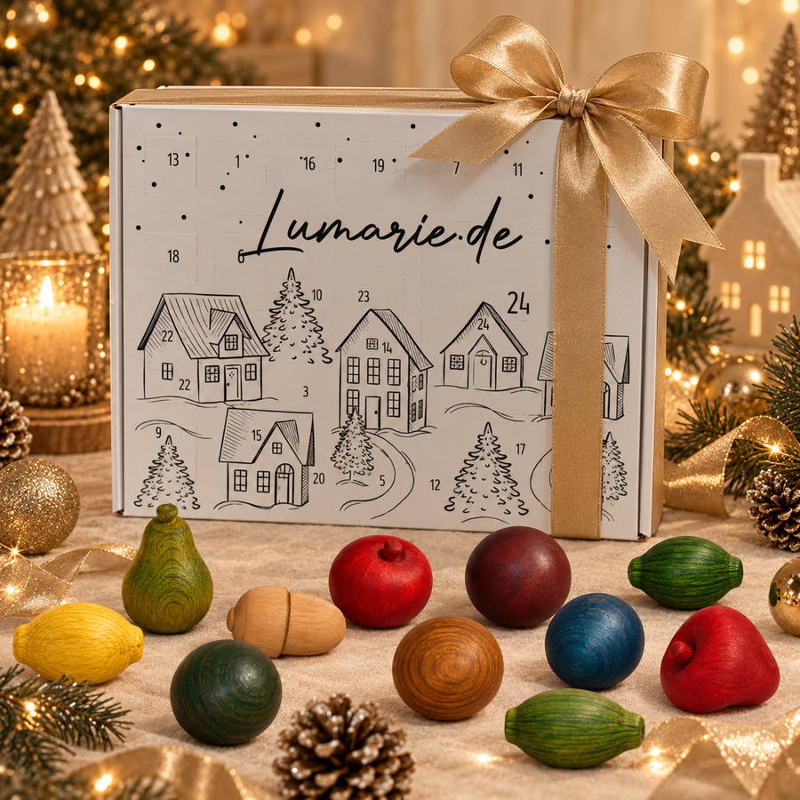Lumarie Adventskalender – 24 Türchen mit Dufthölzern aus drei Duftwelten