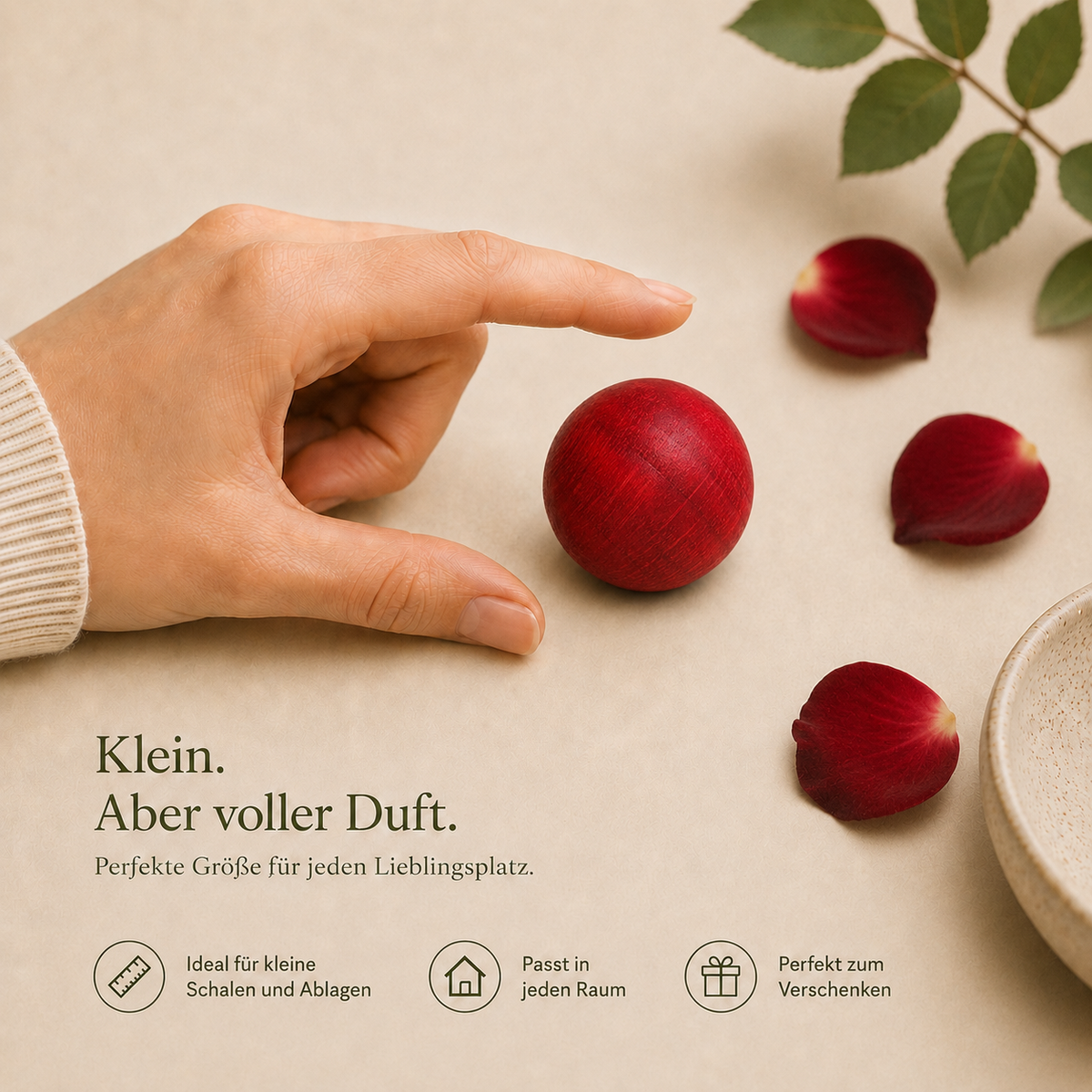 Baccara Rose Duftholz von Lumarie – Duftwelt Frisch & Blumig