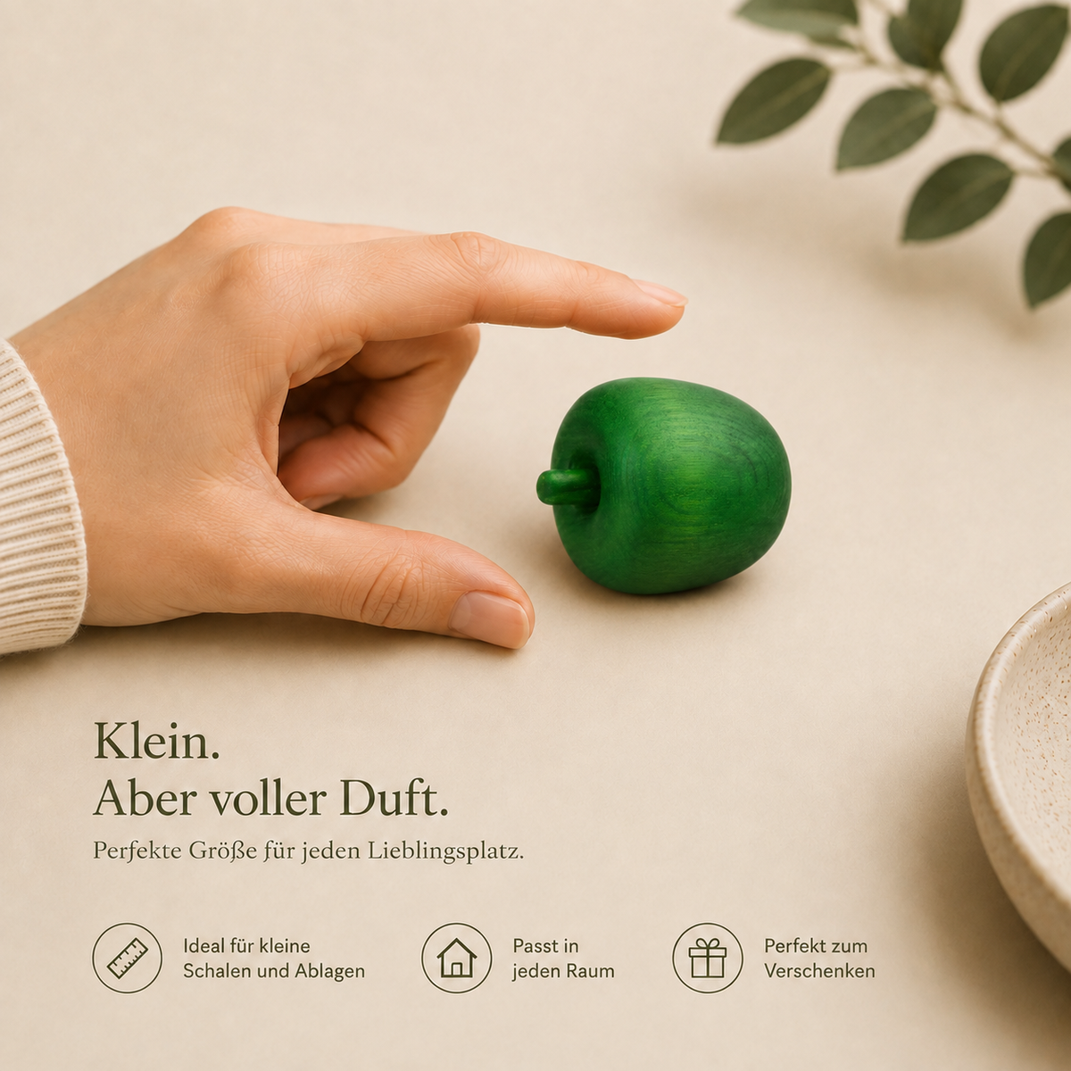 Grüner Apfel Duftholz von Lumarie – Duftwelt Fruchtig & Süß