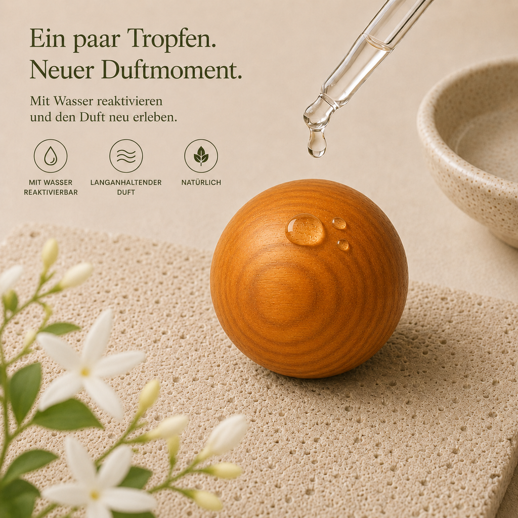 Jasmin Duftholz – Raumduft für Wohnzimmer, Flur und Schlafzimmer