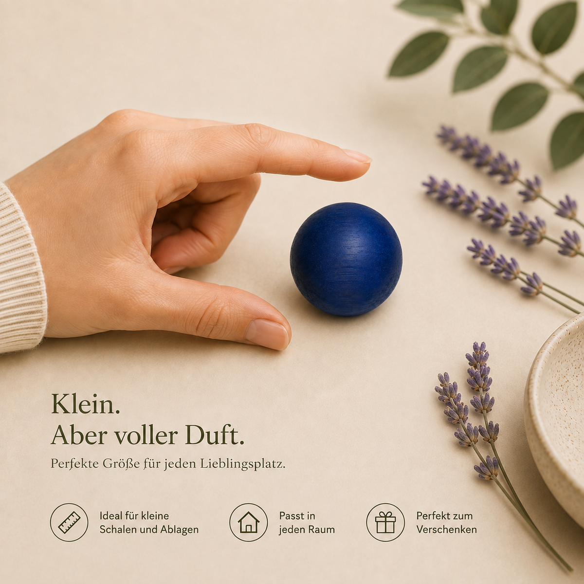 Lavendel Duftholz von Lumarie – Duftwelt Frisch & Blumig