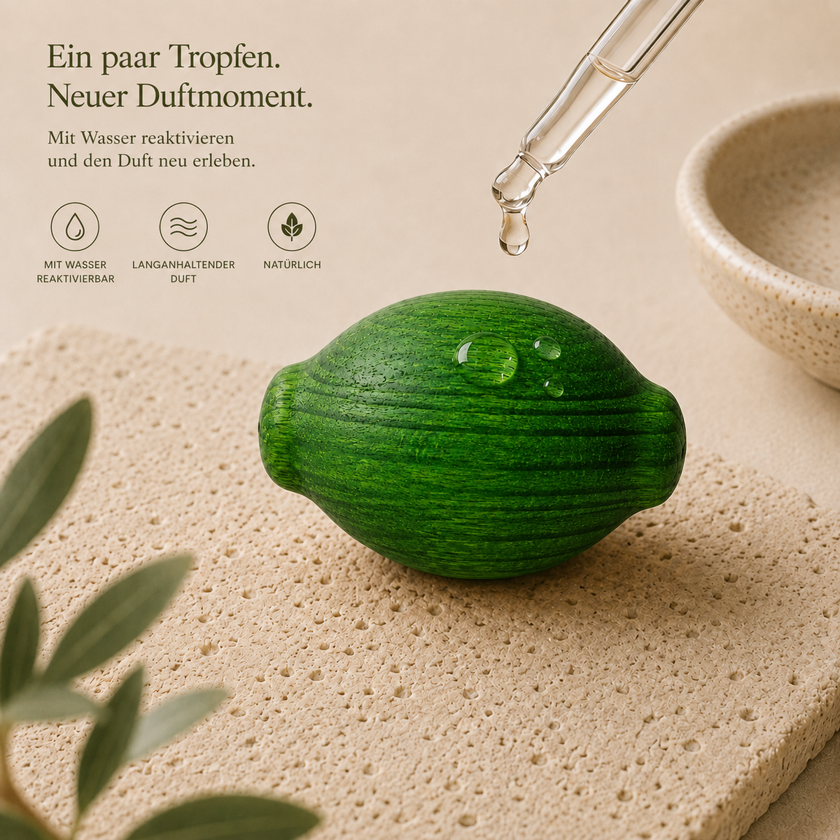 Limette Duftholz – Raumduft für Bad, Küche und Gäste-WC