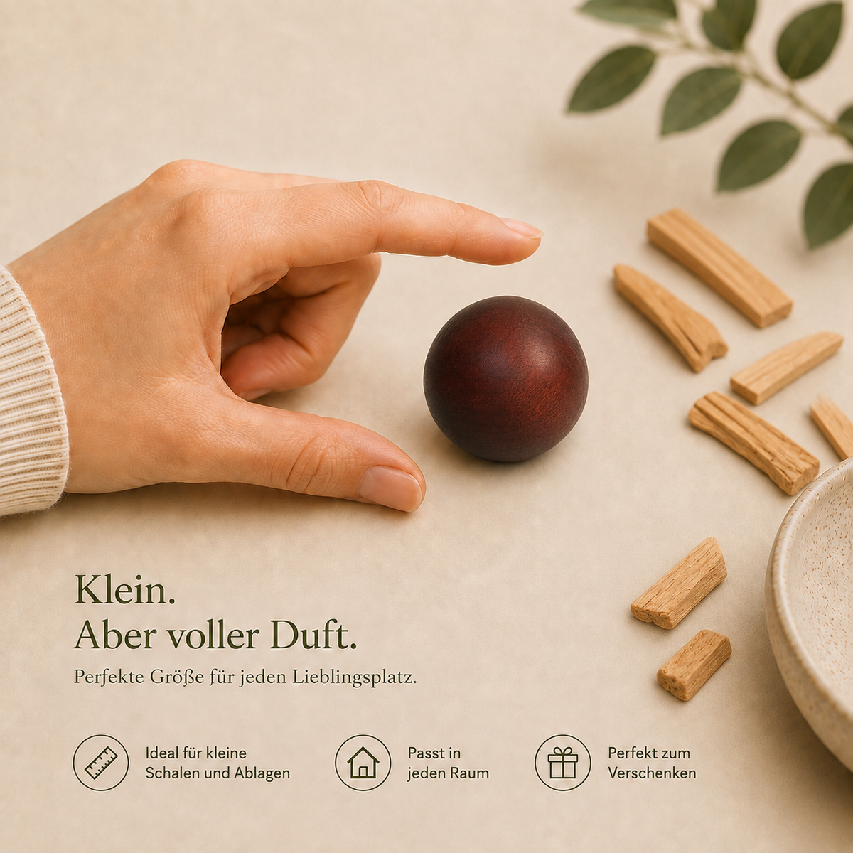 Sandelholz Duftholz von Lumarie – Duftwelt Holzig & Warm