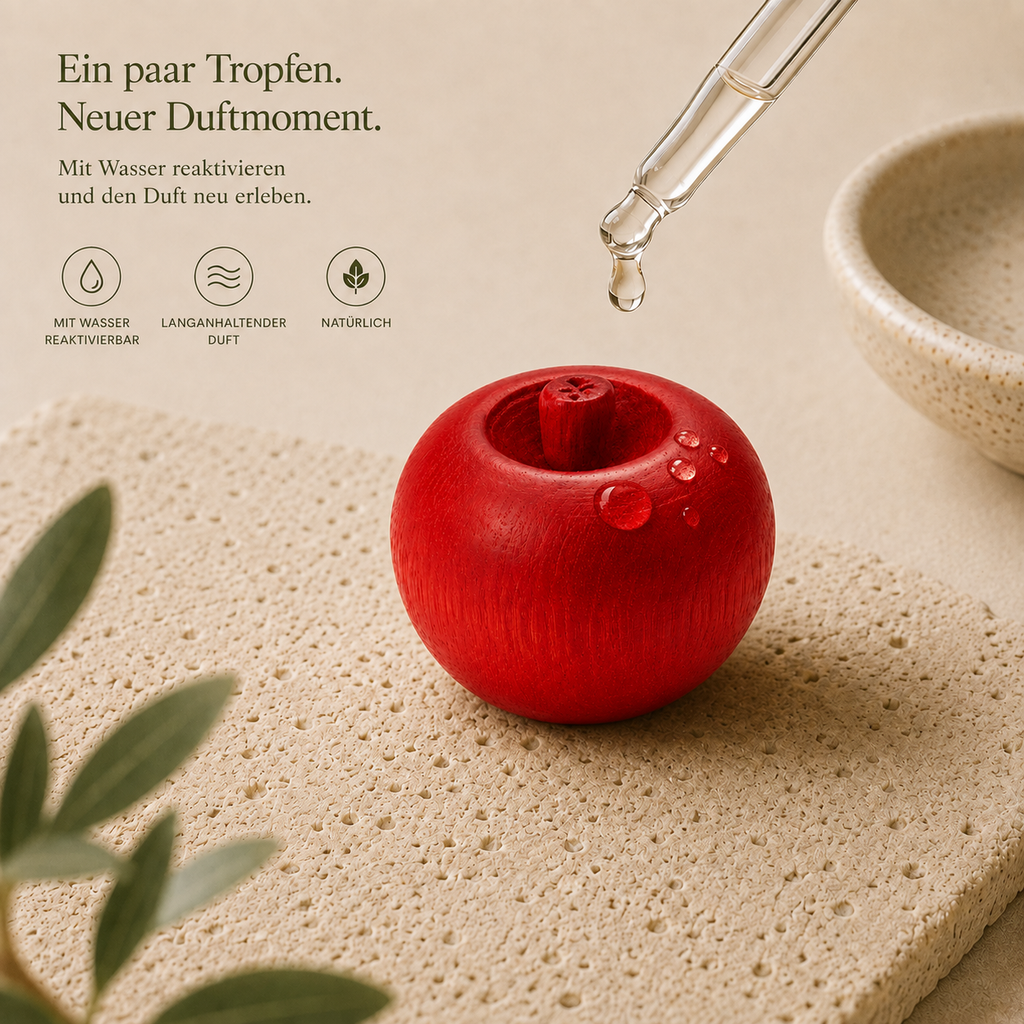 Wildkirsche Duftholz – Raumduft für Wohnzimmer, Esszimmer und Flur
