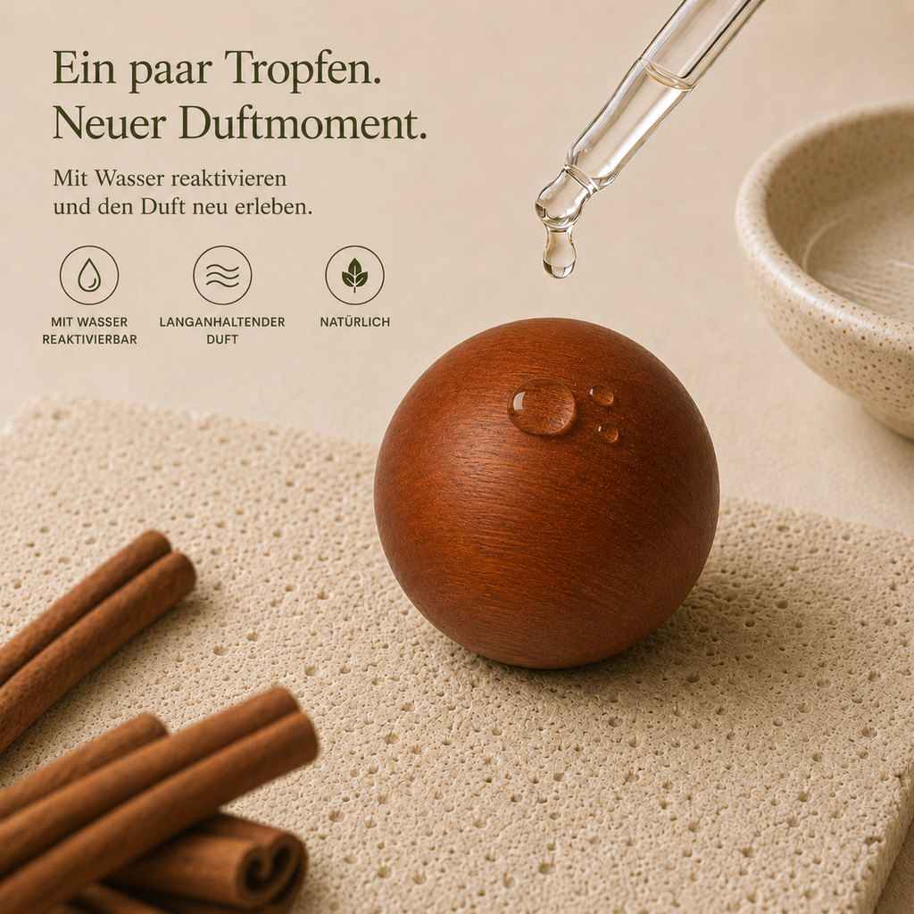 Zimt Duftholz – Raumduft für Wohnzimmer, Esszimmer und Flur