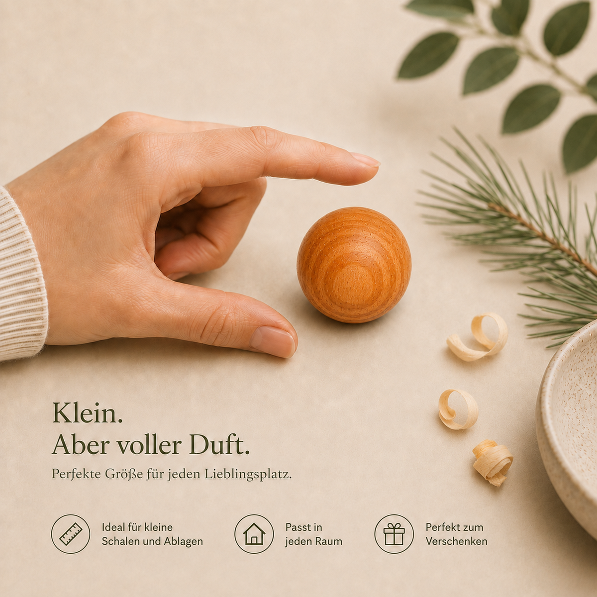Zirbe Duftholz von Lumarie – Duftwelt Holzig & Warm