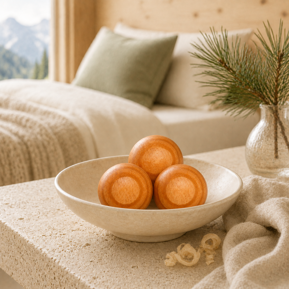 Zirbe Duftholz von Lumarie – holzig-würzig, sanft und warm